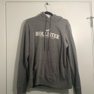 Hollister gray hoodie
